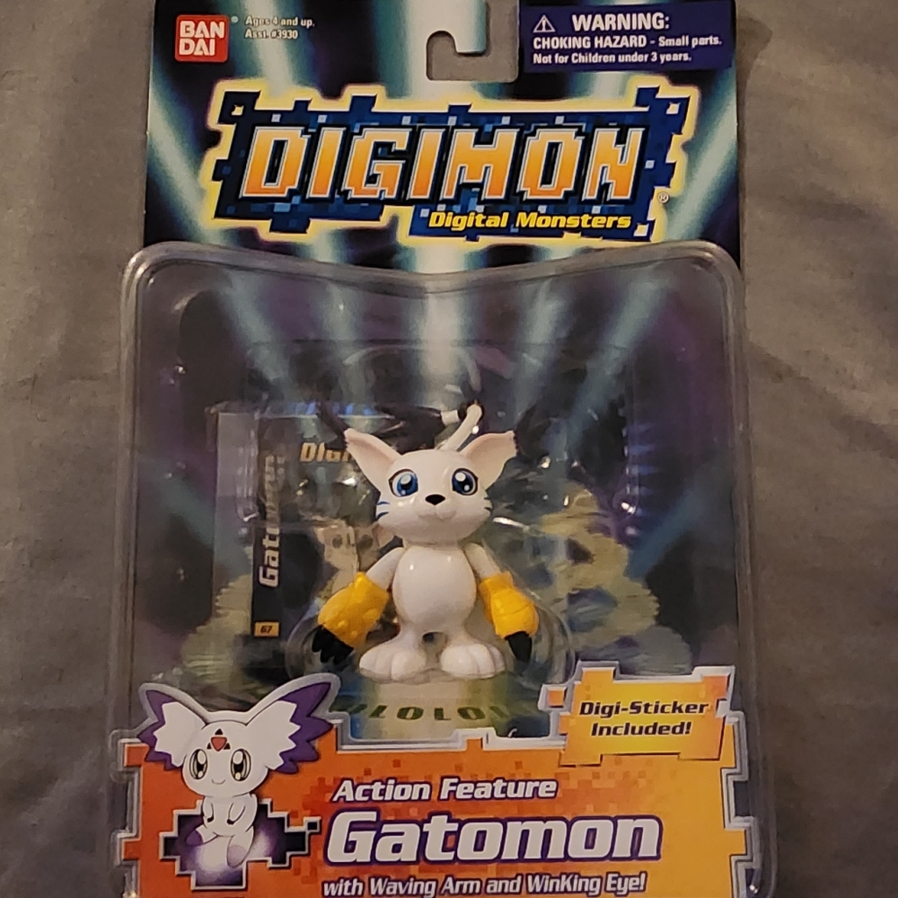 Digimon Gatomon Action Feature